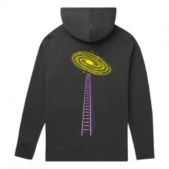 Mens HUF X Jenkem The Portal Hooded Pullover