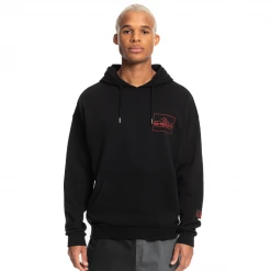 Mens Stranger Things X Quiksilver Upside Down Pullover Hoodie