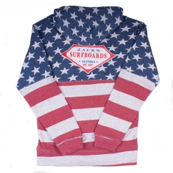 Jack's Surfboards Mens Retro Lam USA Hoodie