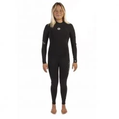 Kids Girls Youth Sisstrevolution Seven Seas 4/3mm Back Zip Fullsuit