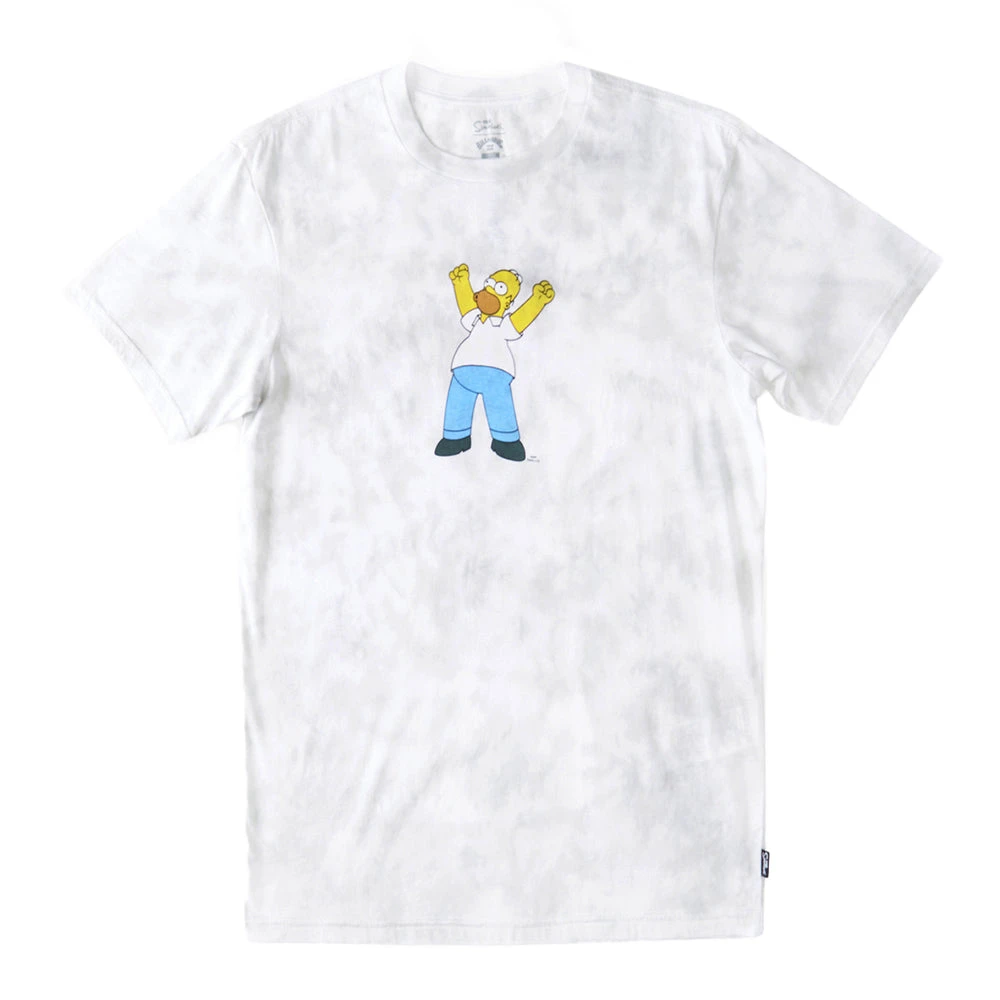 Mens The Simpsons X Billabong Homer Tie Dye S/S Tee 3 Mens The Simpsons X Billabong Homer Tie Dye S/S Tee