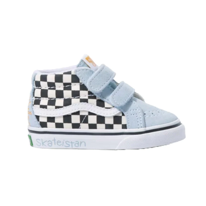 Toddler Vans X Skateistan SK8-Mid Reissue V 4 Toddler Vans X Skateistan SK8-Mid Reissue V