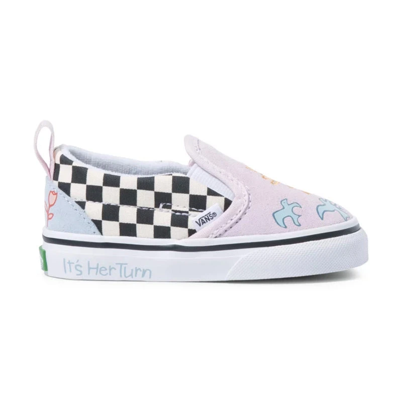 Vans Toddler Skateistan Slip-On V Shoes 4 Vans Toddler Skateistan Slip-On V Shoes