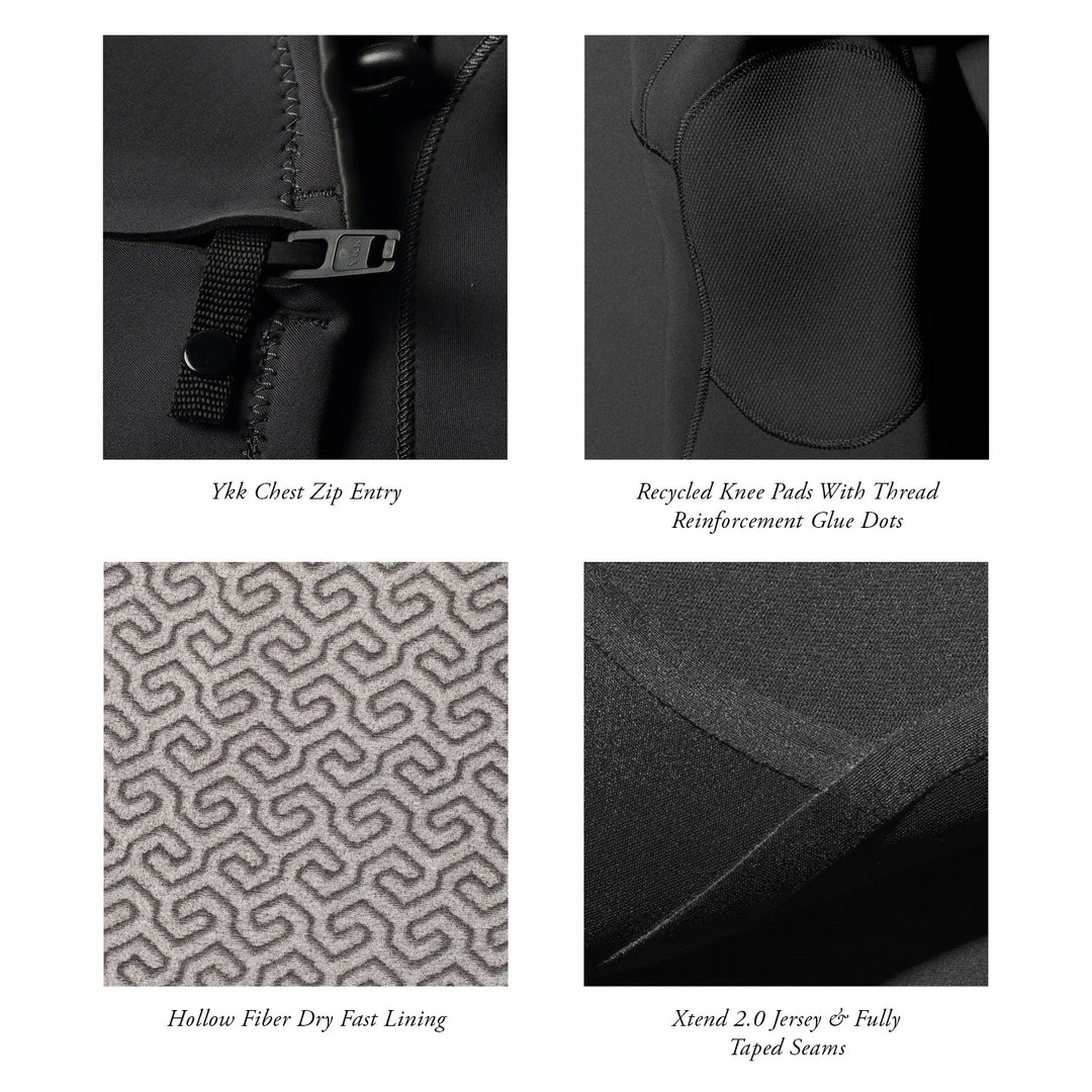 Vissla Boys Seven Seas Raditude 3/2mm Chest Zip Fullsuit 8 Vissla Boys Seven Seas Raditude 3/2mm Chest Zip Fullsuit