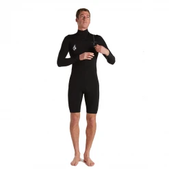 Volcom Men's Modulator 2mm Long Sleeve Chest Zip Springsuit Mens