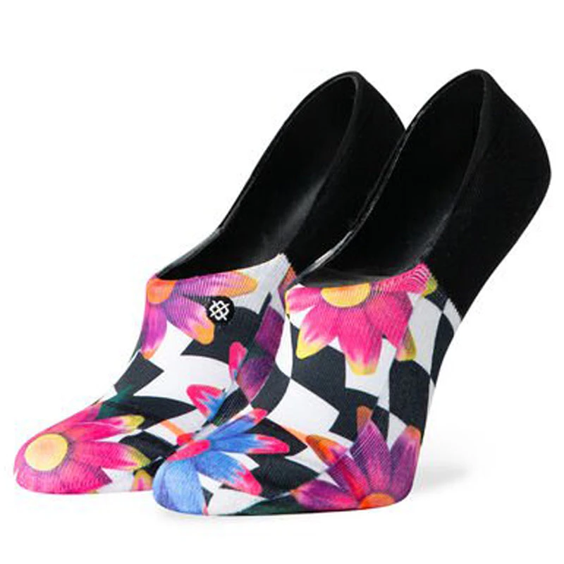 Stance Women's Crazy Daisy No Show Sock 3 Stance Women's Crazy Daisy No Show Sock