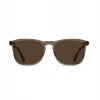 Raen Wiley Polarized Sunglasses - Ghost / Vibrant Brown