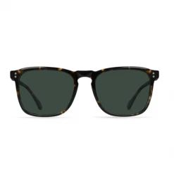 Raen Wiley Polarized Sunglasses - Brindle Tortoise / Green Mens