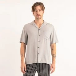 Banks Journal Brighton S/S Woven S/S Shirt Mens