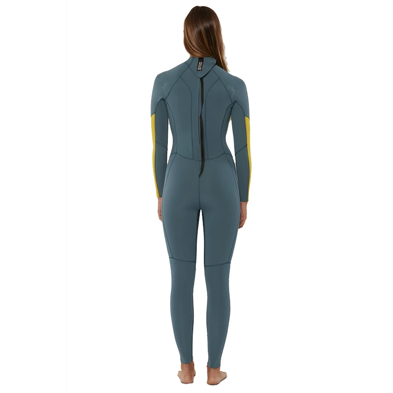 Women's Sisstrevolution 7 Seas 3/2mm Back Zip Full Suit 10 Women's Sisstrevolution 7 Seas 3/2mm Back Zip Full Suit