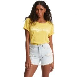 Billabong Womens How Bout That Indigo Denim Shorts