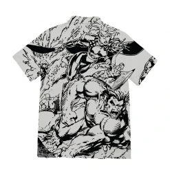 HUF Men's X-Men Resort Button Shirt