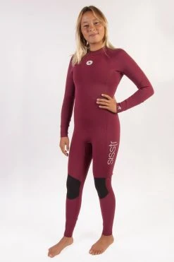 Kids Girls Youth Sisstrevolution Seven Seas 4/3mm Back Zip Fullsuit