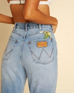 Billabong X Wrangler True Blue Bell Bottom Jeans