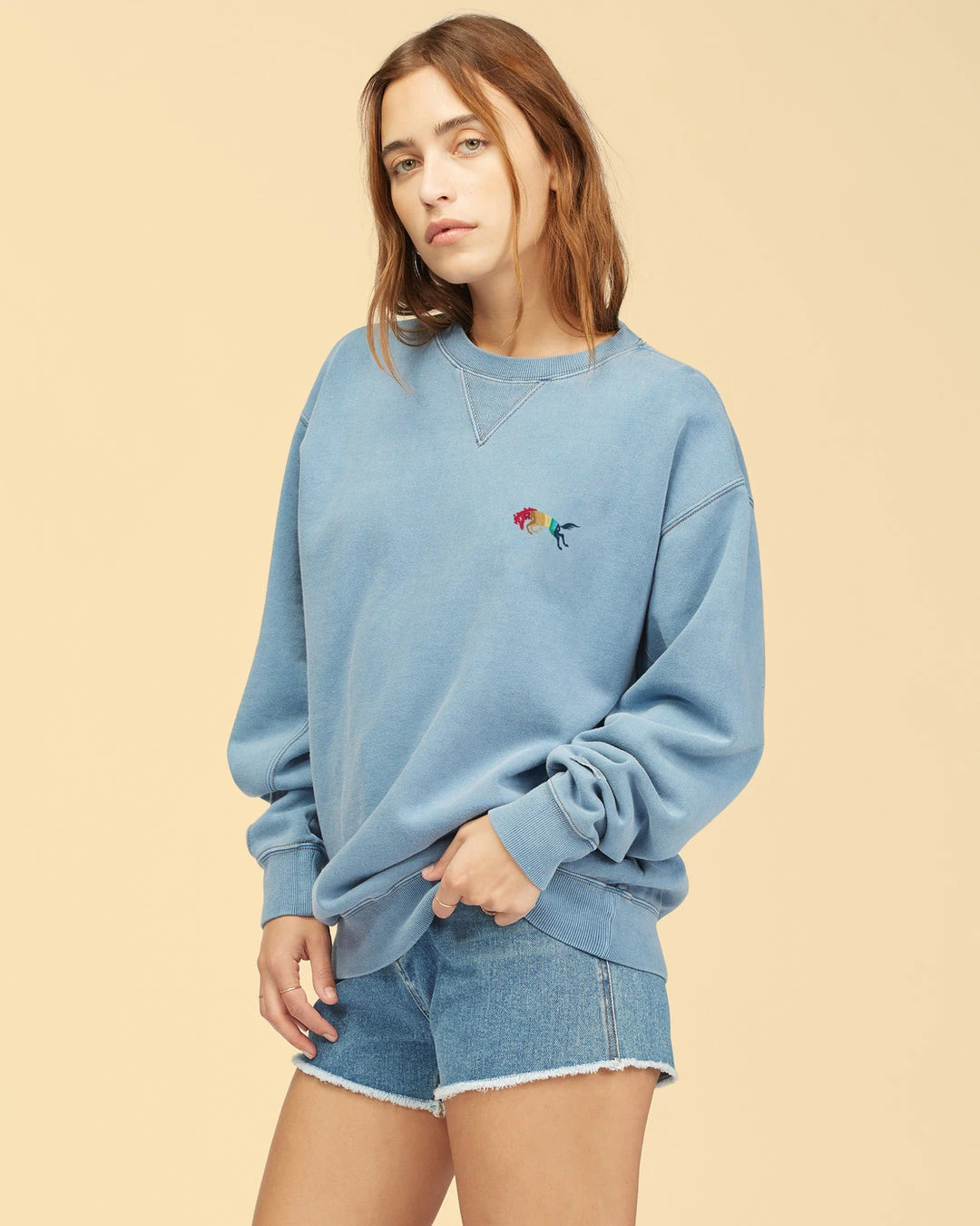Wrangler X Billabong Wayward Crew Neck Sweatshirt 4 Wrangler X Billabong Wayward Crew Neck Sweatshirt