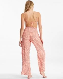 Billabong New Waves 2 Wide-Leg Pants Womens 10 Billabong New Waves 2 Wide-Leg Pants Womens