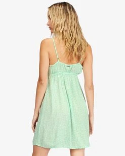 Billabong Womens Feelin Blue Mini Slip Dress