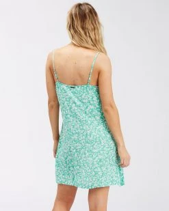 Billabong Womens Morning Light Mini Slip Dress