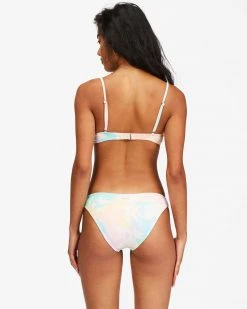 Billabong Womens Rainbow Tide Square Bralette Bikini Top
