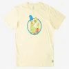 Mens The Simpsons X Billabong Family S/S Tee