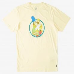 Mens The Simpsons X Billabong Family S/S Tee