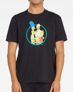 Mens The Simpsons X Billabong Family S/S Tee