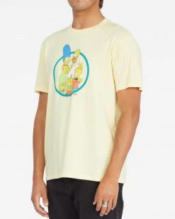 Mens The Simpsons X Billabong Family S/S Tee
