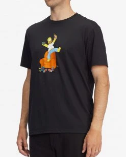The Simpsons X Billabong Duff Homer Organic S/S T-Shirt