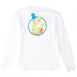 Mens The Simpsons X Billabong Family Long Sleeve Tee