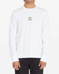 Mens The Simpsons X Billabong Family Long Sleeve Tee