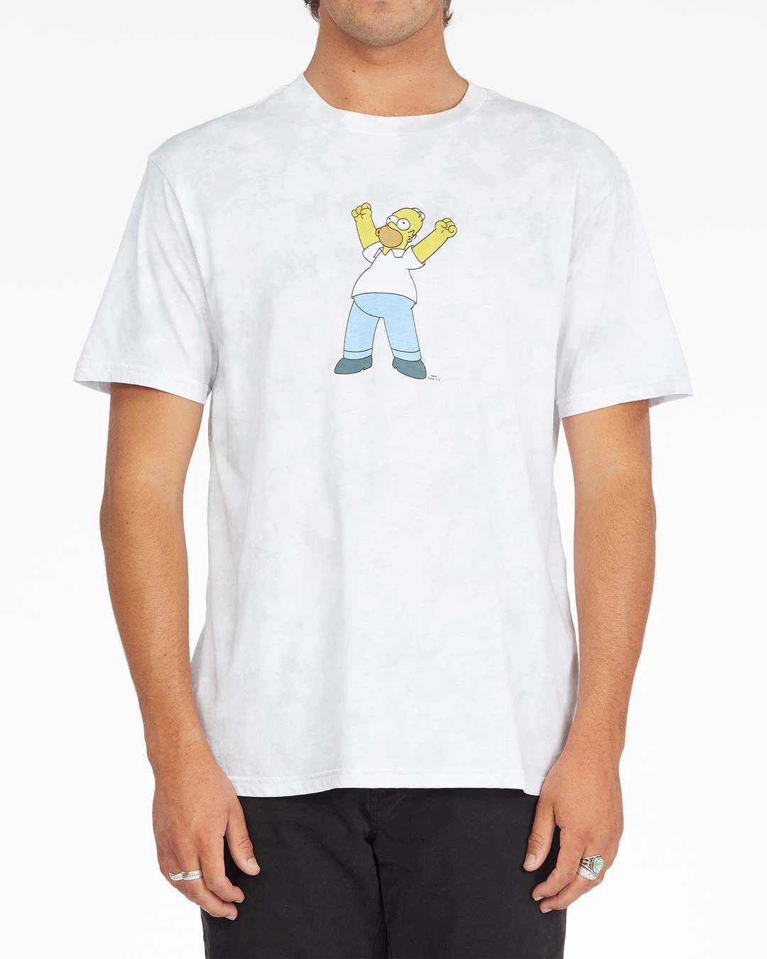 Mens The Simpsons X Billabong Homer Tie Dye S/S Tee 7 Mens The Simpsons X Billabong Homer Tie Dye S/S Tee