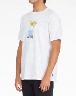 Mens The Simpsons X Billabong Homer Tie Dye S/S Tee 13 Mens The Simpsons X Billabong Homer Tie Dye S/S Tee