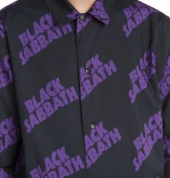 Mens Men's DC X Black Sabbath Shell Coaches Jacket