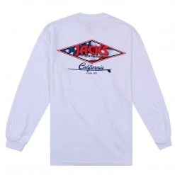 Jack's Surfboards American Diamond Long Sleeve Tee Mens