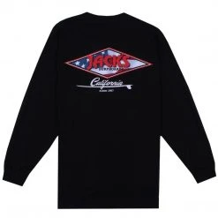 Jack's Surfboards American Diamond Long Sleeve Tee Mens