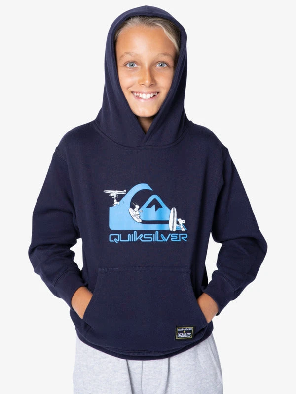 Kids (8-16) Peanuts X Quiksilver Go With The Flow Hoodie 6 Kids (8-16) Peanuts X Quiksilver Go With The Flow Hoodie