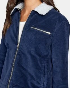 RVCA Womens Fake It Corduroy Jacket
