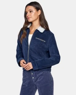 RVCA Womens Fake It Corduroy Jacket