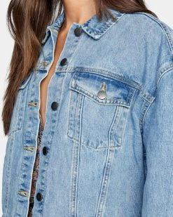 RVCA Tuesdays Denim Jacket Womens