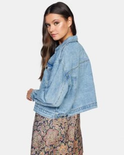 RVCA Tuesdays Denim Jacket Womens