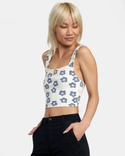 RVCA Womens Pleasure Cropped Tank Top 11 RVCA Womens Pleasure Cropped Tank Top