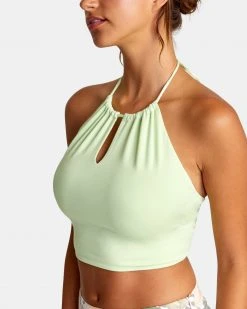 RVCA Womens Sabrina Halter Top 8 RVCA Womens Sabrina Halter Top