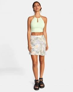 RVCA Womens Sabrina Halter Top 9 RVCA Womens Sabrina Halter Top