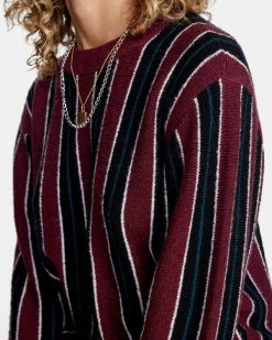 RVCA Womens Never Better Knit P/O Sweater