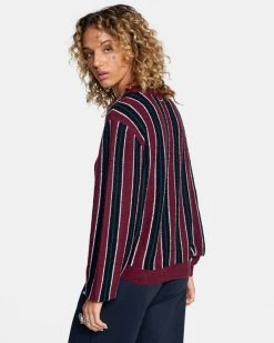 RVCA Womens Never Better Knit P/O Sweater