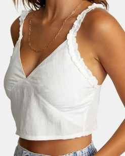 RVCA Clothing Sweetheart Cropped Tank Top 12 RVCA Clothing Sweetheart Cropped Tank Top