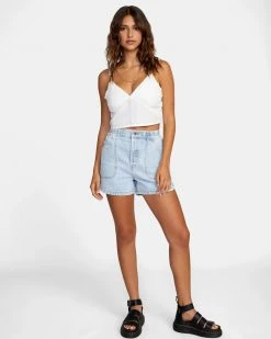 RVCA Clothing Sweetheart Cropped Tank Top 13 RVCA Clothing Sweetheart Cropped Tank Top