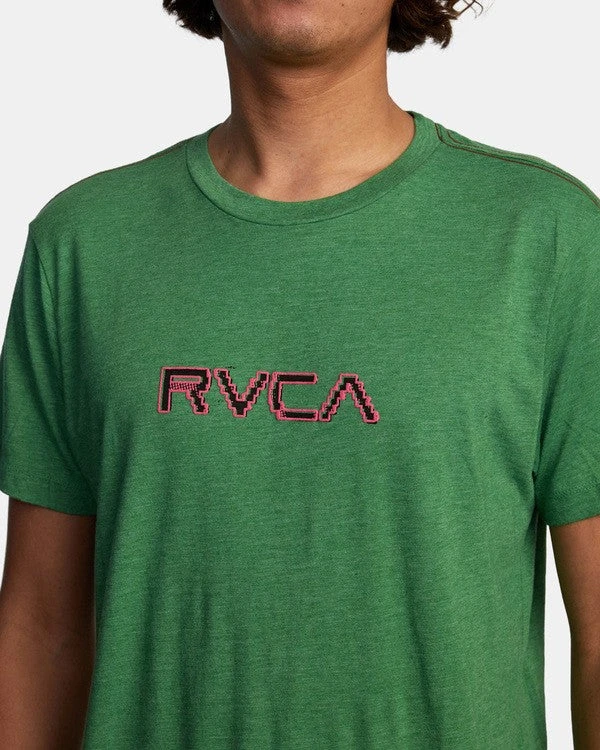 RVCA Glitch Bit S/S Tee Mens 5 RVCA Glitch Bit S/S Tee Mens