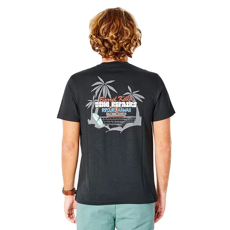 Rip Curl Mens Barrel Killa Palm S/S T-Shirt 6 Rip Curl Mens Barrel Killa Palm S/S T-Shirt