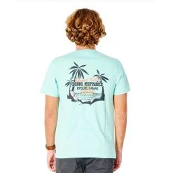 Rip Curl Mens Barrel Killa Palm S/S T-Shirt